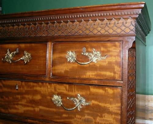 fig 1. Chippendale Chest on Chest